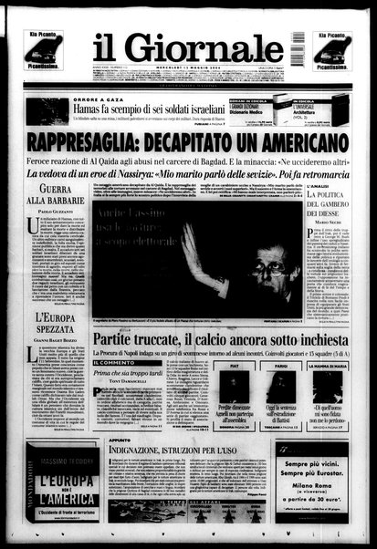 Il giornale : quotidiano del mattino